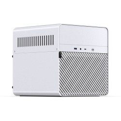 VỎ CASE JONSBO N2 WHITE ( MINI TOWER, MÀU TRẮNG, 5HDD)
