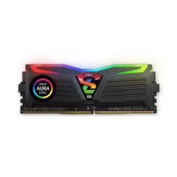 Ram GEIL SUPER LUCE RGB 8GB (1x8GB) 3200Mhz DDR4 Black