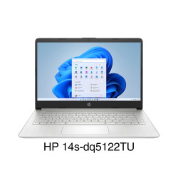 Laptop HP 14s-dq5122TU 8W356PA (Intel Core i3-1215U | 8GB | 256GB | Intel UHD | Win 11 | Bạc)