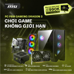 PCAP MSI GAMING RED DRAGON 2 ( i5 14400F | 16GB DDR5 | RTX 4060 | SSD 500GB | PSU 650w )