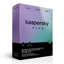 Phần Mềm Diệt Virus Kaspersky Plus (1 Thiết Bị - 1 Năm)