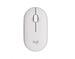 Chuột không dây Logitech PEBBLE MOUSE 2 M350S Wireless/ Bluetooth màu trắng 910-006986