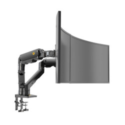 Giá Đỡ 2 Màn Hình NORTH BAYOU G55 (27 - 34 INCH) KẸP BÀN - MÀU ĐEN