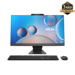 Máy tính để bàn All in One  ASUS M3402WFAK-BA038W (AMD Ryzen 5 7520U | 8GB | 512GB | AMD Radeon | 23.8 inch FHD | Win 11 | Đen)