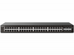 Thiết bị chia mạng DrayTek VigorSwitch G2540xs Switch 54 cổng (6 cổng 1/10Gigabit slot SFP+) Layer2+ Managed Gigabit