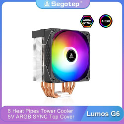 Tản nhiệt khí SEGOTEP G6-180W Plus ARGB (Socket Intel & AMD)