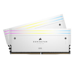 RAM Corsair DOMINATOR TITANIUM RGB 32GB (2x16GB) DDR5 6000MHz White (CMP32GX5M2B6000C30W)