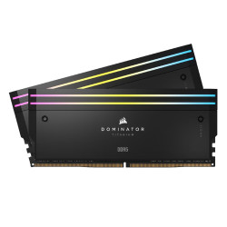 RAM Corsair DOMINATOR TITANIUM RGB 32GB (2x16GB) DDR5 6400MHz Black (CMP32GX5M2B6400C32)