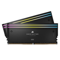 RAM Corsair DOMINATOR TITANIUM RGB 32GB (2x16GB) DDR5 6600MHz Black (CMP32GX5M2X6600C32)