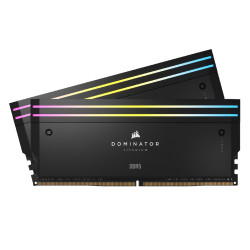 RAM Corsair DOMINATOR TITANIUM RGB 32GB (2x16GB) DDR5 7000MHz Black (CMP32GX5M2X7000C34)