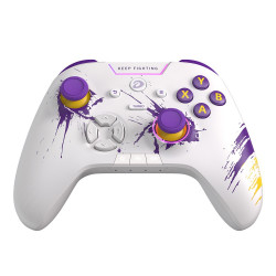 Tay cầm game DareU H105 Wireless White Purple