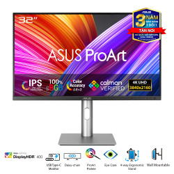 Màn Hình Đồ Họa ASUS ProArt PA329CRV (31.5 inch - IPS - 4K - 60Hz - 5ms)