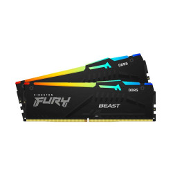 RAM Kingston FURY Beast RGB 32GB (2x16GB) DDR5 6000Mhz (KF560C40BBAK2-32)