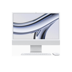 Máy tính All in One Apple iMac 24 inch M3 (8 CPU - 10 GPU - 16GB - 512GB) Silver Z19D0008H | Chính Hãng Apple Việt Nam