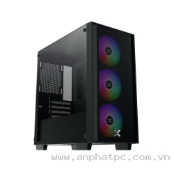 Vỏ Case Xigmatek NYX AIR II 3F EN41952 (Matx, 3 fan RGB, Màu Đen)