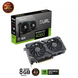 VGA ASUS Dual RTX 4060 8GB DDR6 (DUAL-RTX4060-8G)
