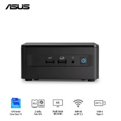 Mini PC NUC ASUS INTEL NUC 13 Pro ( Core i3-1315U | DDR4 3200 | Iris Xe | NVMe PCIe4.0 | Wi-Fi+Bluetooth) - RNUC13ANHi30000 (1I))