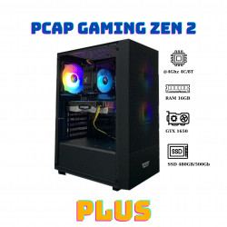 PCAP Gaming Zen 2 Plus ( AMD Ryzen 3 4100 | RAM 16GB | SSD 480GB | 450W | GTX 1650 GDDR6)