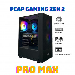 PCAP Gaming Zen 2 WuKong Pro Max ( AMD Ryzen 3 4100 | RAM 16GB | 500GB | 650W | RTX 3060)