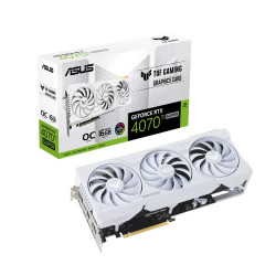 VGA ASUS TUF Gaming GeForce RTX 4070 Ti SUPER 16GB GDDR6X White OC Edition (TUF-RTX4070TIS-O16G-WHITE-GAMING)