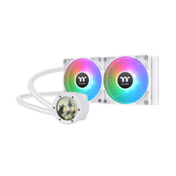 Tản Nhiệt Nước AIO Thermaltake TH240 V2 Ultra snow (2 fan 12cm, Màn hình LCD  2.1 inch)