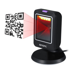 Máy quét mã vạch 2D để bàn có dây SingPC Scan-2800U 