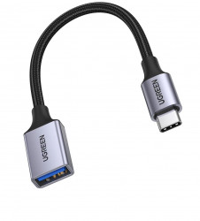 Cáp chuyển Type C sang USB 3.0 OTG 10cm Ugreen 70889