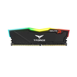 Ram PC TEAMGROUP T-Force DELTA RGB 8GB (1x8GB) DDR4 3600MHz (Đen)