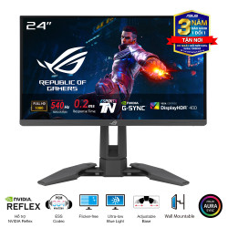 Màn Hình Gaming ASUS ROG Swift Pro PG248QP (24.1 inch - TN - FHD - 540Hz - 0.2ms)