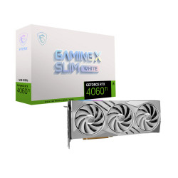 VGA MSI Geforce RTX 4060 Ti GAMING X SLIM White 16GB