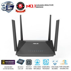 Thiết bị mạng ASUS RT-AX52 (AX1800, AIMESH) Dual Band WIFI 6