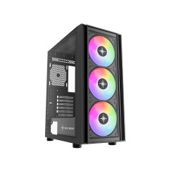 Vỏ Case Máy Tính KENOO ESPORT EK700 - 3FA BLACK  (EATX, Màu Đen, 3 Fan ARGB)