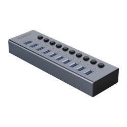 Bộ Chia USB HUB ORICO 10 cổng USB 3.0 - BT2U3-10AB-GY