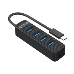 Bộ Chia Type C ra 4 cổng USB 3.0 - TWC3-4A-BK-EP