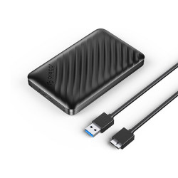 Hộp ổ cứng ORICO 2.5 inch SSD | HDD SATA 3 USB 3.0 - 2521U3-V1-BK