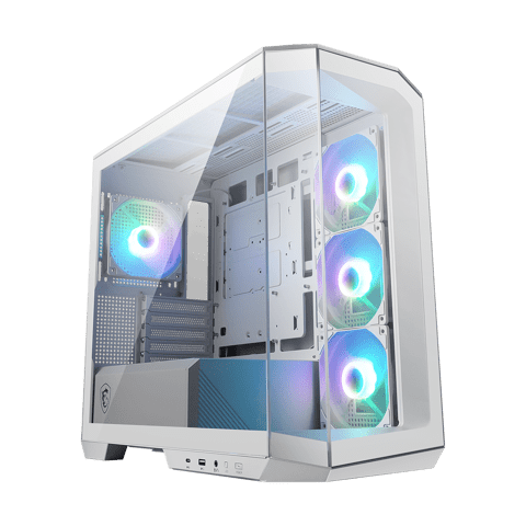 Vỏ Case MSI MAG PANO M100R PZ WHITE ( MATX - 4 Fan ARGB)