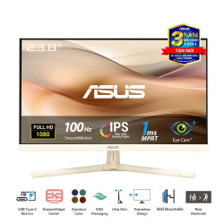 Màn Hình ASUS VU249CFE-M (23.8 inch - IPS - FHD - 100Hz - 1ms - Milk Tea - USB type C)