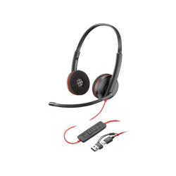 Tai nghe có dây Poly BW 3225 USB-C HS +USB-C/A (Bulk) 8X229A6