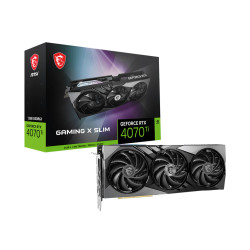 VGA MSI Geforce RTX 4070 Ti GAMING X SLIM 12GB