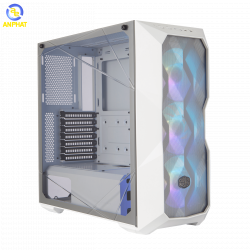 Vỏ case CoolerMaster MASTERBOX TD500 TG MESH WHITE ARGB (Hàng giá sốc)
