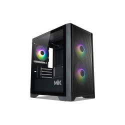 VỎ CASE MIK MORAX 3FA BLACK ( MATX, 3 Fan ARBB,  Màu Đen) 