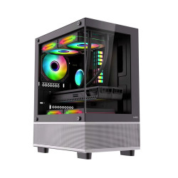 Vỏ case MIK AETHER BLACK (MATX, Màu Đen) Case Bể Cá 