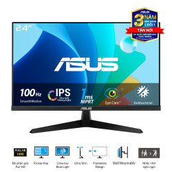 Màn Hình ASUS VY249HF-R (23.8 inch -  IPS - FHD - 1ms - 100Hz)