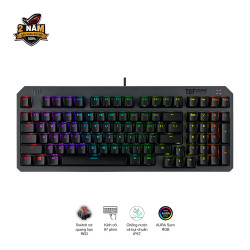 Bàn phím cơ Asus TUF K3 Gen II Black Optical Red switch