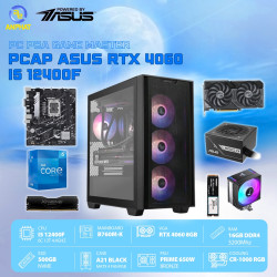 PCAP ASUS RTX 4060 8GB AI Game Master (i5 12400F - 16GB RAM - SSD 500GB - PSU 650W)