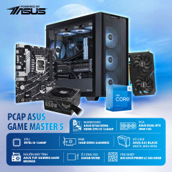 PCAP ASUS Game Master 5 (i5-12400F | 16GB DDR4 | RTX 3060 | SSD 500GB | PSU 650W ) - Powered by ASUS