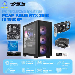 PCAP ASUS RTX 3050 6GB Game Master (i5 12400F - 16GB RAM - SSD 500GB - PSU 650W ) - Powered by ASUS
