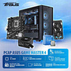 PCAP ASUS Game Master 4 (i5-12400F | 16GB DDR4 | RTX 3050 | SSD 500GB | PSU 650W ) - Powered by ASUS