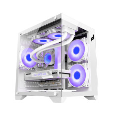 Vỏ Case Edra ECS1503 White ( Matx, Case Bể Cá)