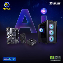 PCAP ASUS ROG AI TUF Gaming 3 ( Ryzen5 4500 Upto 4.1Ghz | 16GB DDR4 | RTX 3050 | SSD 500GB | PSU 650W )